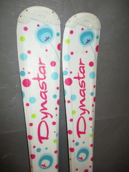Juniorské lyže DYNASTAR STARLETT 130cm + Lyžáky 25cm, SUPER STAV