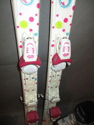 Juniorské lyže DYNASTAR STARLETT 130cm + Lyžáky 25cm, SUPER STAV