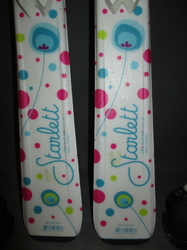Juniorské lyže DYNASTAR STARLETT 130cm + Lyžáky 25cm, SUPER STAV