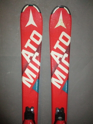 Juniorské lyže ATOMIC REDSTER XT 120cm + Lyžáky 24,5cm, SUPER STAV - kopie