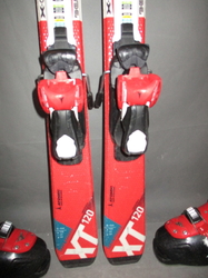 Dětské carvingové lyže ATOMIC REDSTER XT 120cm+BOTY 23,5cm, SUPER STAV
