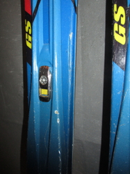 Juniorské sportovní lyže SALOMON X-RACE GS 166cm, VÝBORNÝ STAV