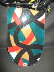 Snowboard SALOMON LOTUS 138cm + nové vázání, SUPER STAV