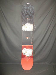 Snowboard SALOMON SUPER 8 UNITE 157cm + vázání, VÝBORNÝ STAV