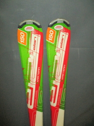 Juniorské lyže ELAN EXAR TEAM 150cm + Lyžáky 27,5cm, SUPER STAV