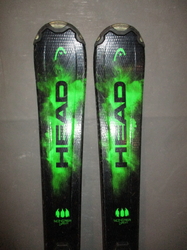 Juniorské lyže HEAD MONSTER 117cm + Lyžáky 22,5cm SUPER STAV