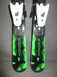 Juniorské lyže HEAD MONSTER 117cm + Lyžáky 22,5cm SUPER STAV