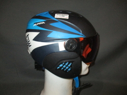 Přilba ALPINA CARAT LE VISOR vel. 54-58cm, SUPER STAV