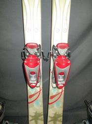 Carvingové lyže ROSSIGNOL FUN 2 154cm + Lyžáky 25,5cm, VÝBORNÝ STAV
