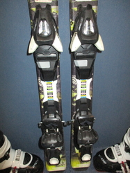 Dětské lyže DYNAMIC VR 07 90cm + Lyžáky 19,5cm, VÝBORNÝ STAV