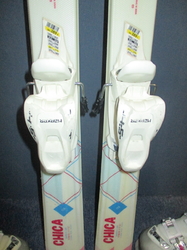 Juniorské lyže VÖLKL CHICA 120cm + Lyžáky 24cm, SUPER STAV
