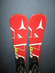 Dětské lyže ATOMIC RACE 90cm + Lyžáky 19,5cm, VÝBORNÝ STAV