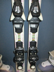 Dětské lyže DYNAMIC LIGHT ELVE 90cm + Lyžáky 18,5cm, SUPER STAV