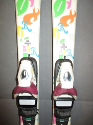 Juniorské lyže ROXY 132cm + Lyžáky 24,5cm, SUPER STAV