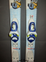 Juniorské lyže ROSSIGNOL DESPICABLE ME 128cm, SUPER STAV
