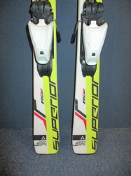 Juniorské lyže FISCHER RC4 Jr 130cm + Lyžáky 26,5cm, VÝBORNÝ STAV