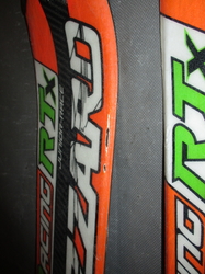 Juniorské lyže BLIZZARD RTX RACING 130cm, VÝBORNÝ STAV