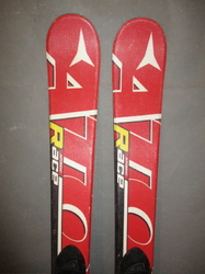 Dětské lyže ATOMIC RACE 110cm + Lyžáky 23,5cm, VÝBORNÝ STAV