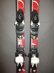 Dětské lyže ATOMIC RACE 110cm + Lyžáky 23,5cm, VÝBORNÝ STAV