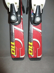 Dětské lyže ATOMIC RACE 110cm + Lyžáky 23,5cm, VÝBORNÝ STAV