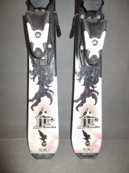 Juniorské lyže ROSSIGNOL BANDIT Jr 118cm + Lyžáky 23,5cm, VÝBORNÝ STAV