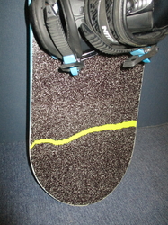 Snowboard NITRO RIPPER 132cm + vázání, SUPER STAV