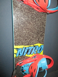 Snowboard NITRO RIPPER 142cm + vázání, SUPER STAV
