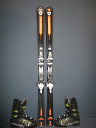 Juniorské lyže DYNASTAR TEAM SPEED 150cm + Lyžáky 28,5cm, SUPER STAV