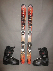 Dětské lyže DYNASTAR LEGEND 110cm + Lyžáky 23,5cm, VÝBORNÝ STAV