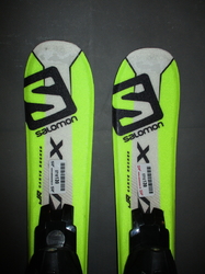 Dětské lyže SALOMON X-MAX Jr 70cm + Lyžáky 15,5cm, SUPER STAV