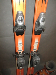 Juniorské lyže ROSSIGNOL RADICAL 130cm + Lyžáky 25,5cm, VÝBORNÝ STAV