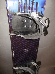 Snowboard SPACE CITY 150cm + vázání 