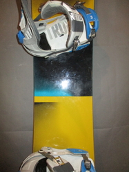 Snowboard NITRO TEAM SERIES 157cm + vázání, VÝBORNÝ STAV