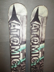 Juniorské freestyle lyže ATOMIC PUNX Jr 120cm, VÝBORNÝ STAV