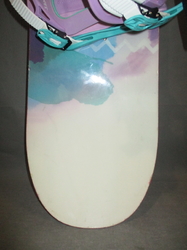 Snowboard SALOMON LOTUS 138cm + NOVÉ vázání, VÝBORNÝ STAV