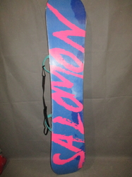 Snowboard SALOMON LOTUS 138cm + NOVÉ vázání, VÝBORNÝ STAV