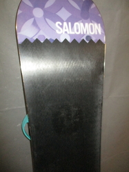 Snowboard SALOMON LIBERTY 145cm + NOVÉ vázání, SUPER STAV 