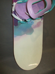 Snowboard SALOMON LOTUS 155 cm + NOVÉ vázání, VÝBORNÝ STAV  
