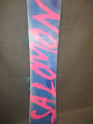 Snowboard SALOMON LOTUS 155 cm + NOVÉ vázání, VÝBORNÝ STAV  