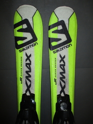 Dětské lyže SALOMON X-MAX Jr 80cm + Lyžáky 19,5cm, SUPER STAV