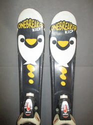 Dětské lyže WEDZE ONEBREAKER 80cm + Lyžáky 18,5cm, VÝBORNÝ STAV