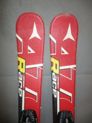 Dětské lyže ATOMIC RACE 80cm + Lyžáky 18,5cm, VÝBORNÝ STAV