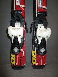 Dětské lyže ATOMIC RACE 80cm + Lyžáky 18,5cm, VÝBORNÝ STAV