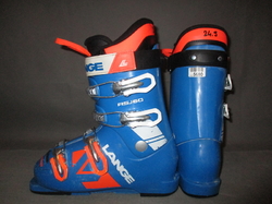 Juniorské lyžáky LANGE RSJ 60 18/19 stélka 24,5cm, VÝBORNÝ STAV