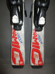 Juniorské lyže DYNAMIC VR 07 120cm + Lyžáky 24,5cm, SUPER STAV