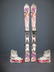 Dětské lyže NORDICA INFINITE 110cm + Lyžáky 22,5cm, SUPER STAV