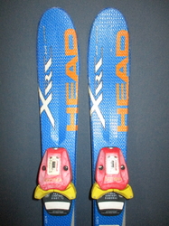 Juniorské lyže HEAD SPARTA CUCHE 127cm, SUPER STAV  