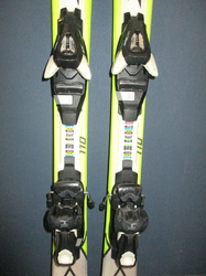 Dětské lyže SALOMON X-MAX Jr 110cm + Lyžáky 21,5cm, VÝBORNÝ STAV