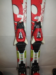 Dětské lyže ATOMIC REDSTER 100cm + Lyžáky 21,5cm, SUPER STAV