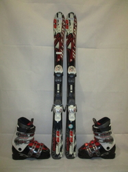 Juniorské lyže BLIZZARD MAGNUM 120cm + Lyžáky 24,5cm, VÝBORNÝ STAV